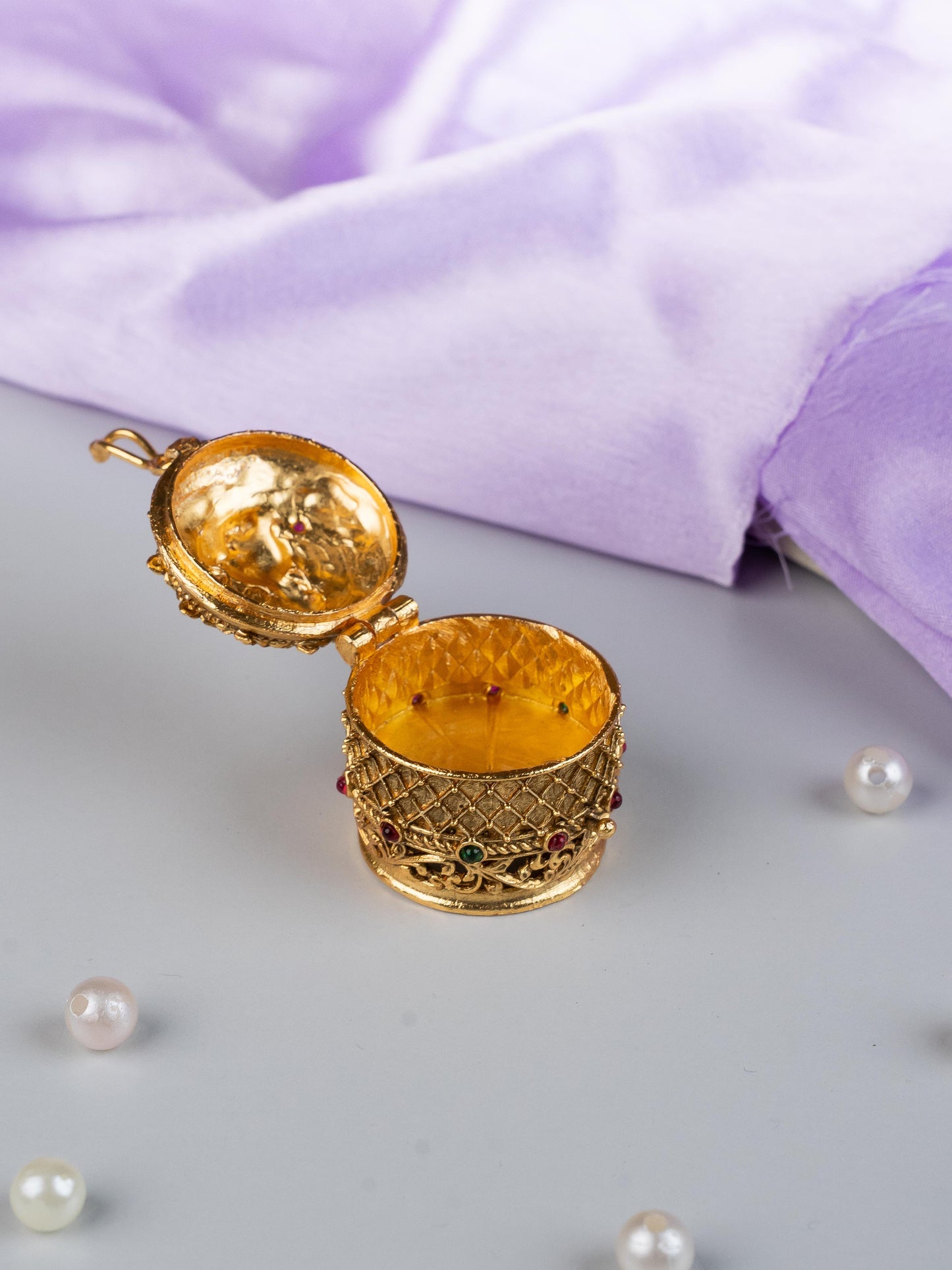 Designer Lakshmi Kumkum Holder - WL5328