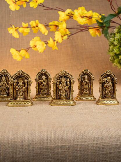 Brass Dasavatharam Idol - 3 inch - WL5329