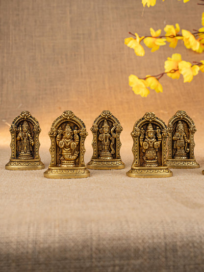 Brass Dasavatharam Idol - 3 inch - WL5329