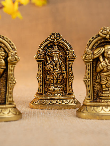 Brass Dasavatharam Idol - 3 inch - WL5329