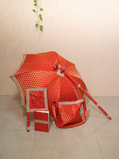 Kasi Yatra Set - Red - WL5333