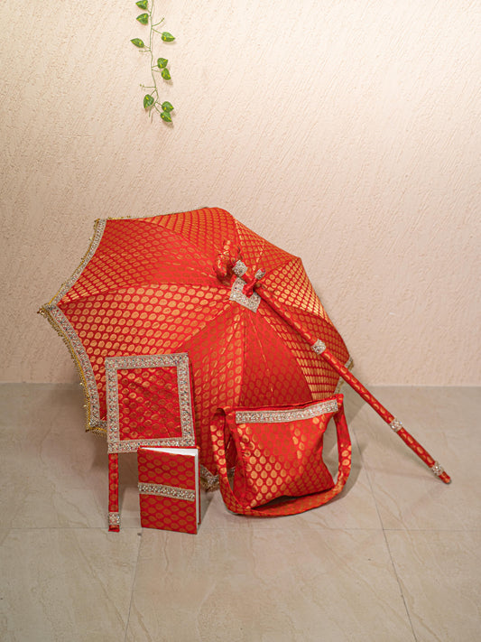Kasi Yatra Set - Red - WL5333