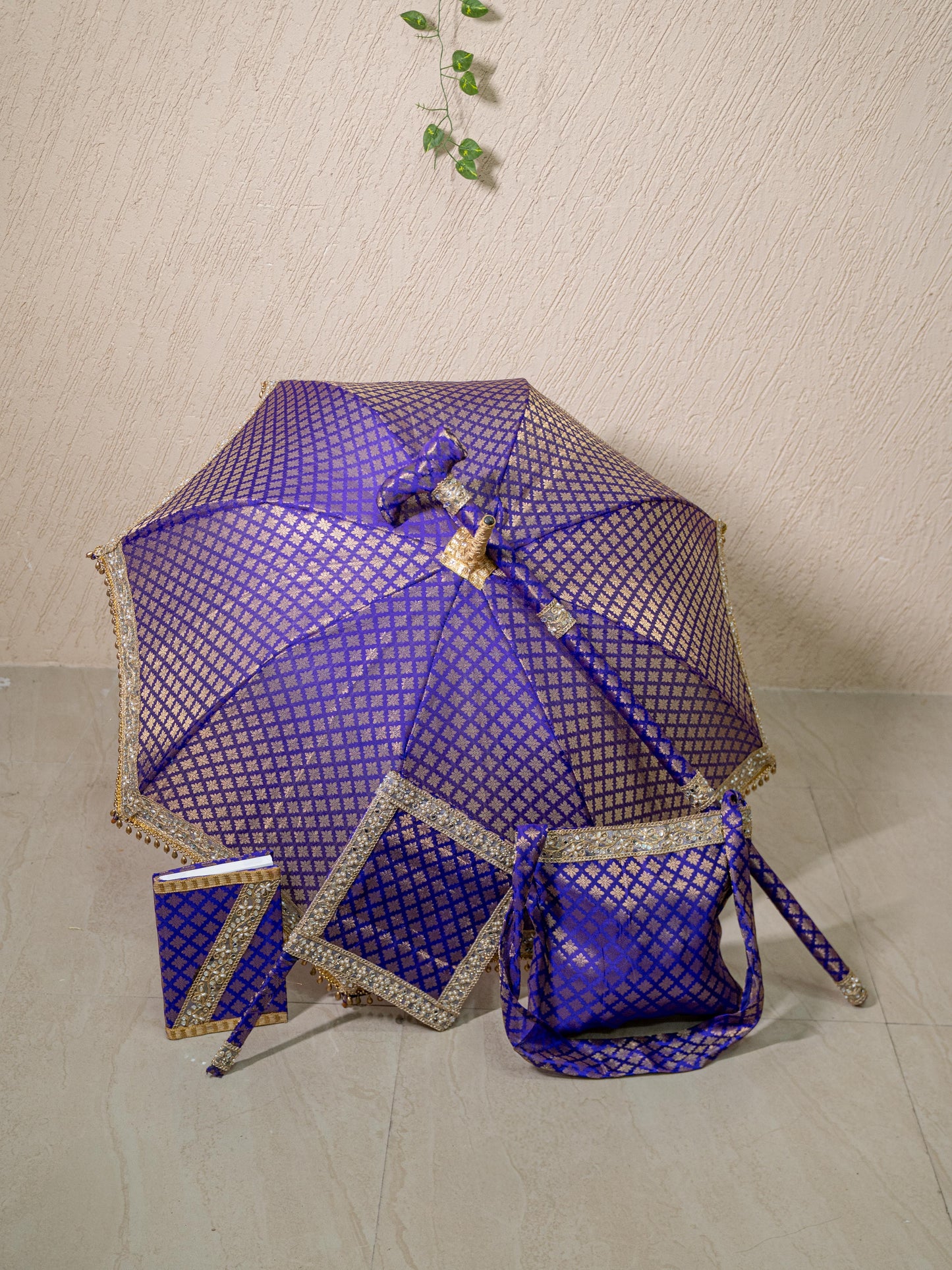 Kasi Yatra Set - Voilet - WL5334