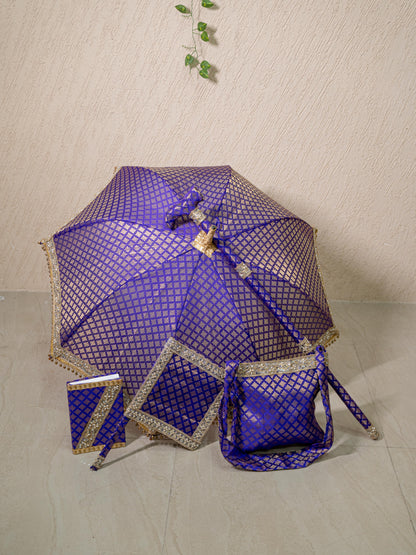Kasi Yatra Set - Voilet - WL5334