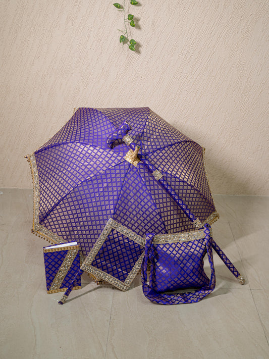 Kasi Yatra Set - Voilet - WL5334