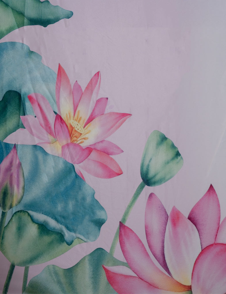 Back Drop - Lotus Pichwai Design - WL5358