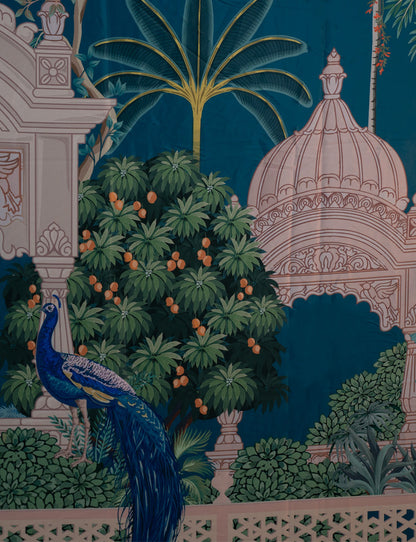 Back Drop - Peacock Design - WL5360