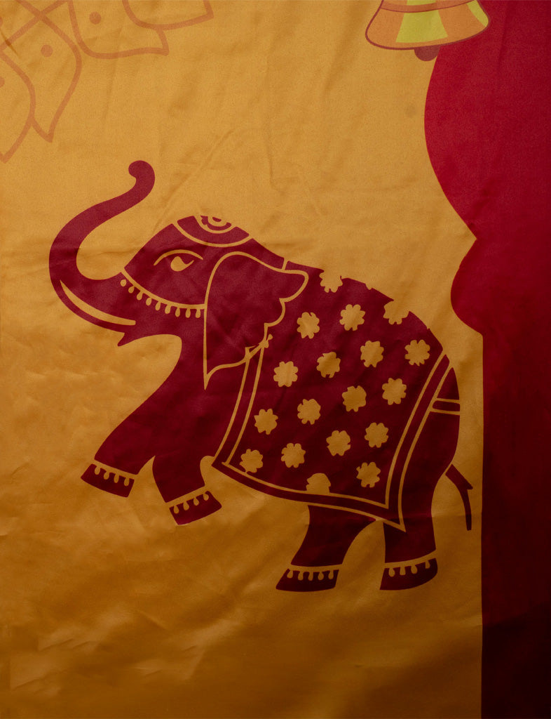 Back Drop Design - Elephant Prints - WBG1870