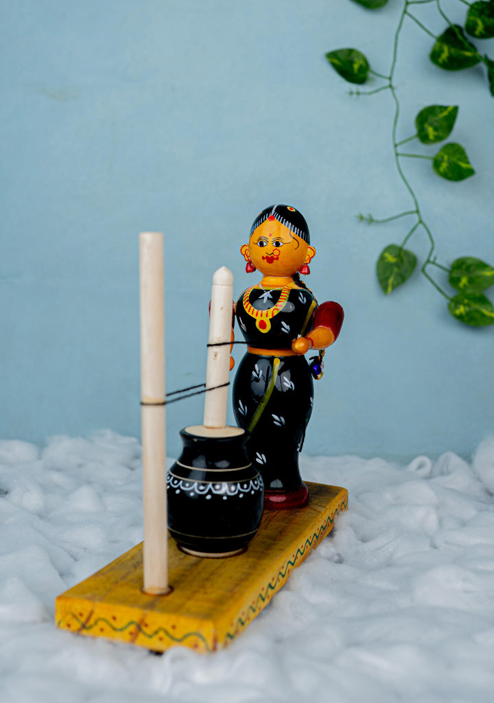 Kondapalli - Butter Lady - 8 inch - WL5367