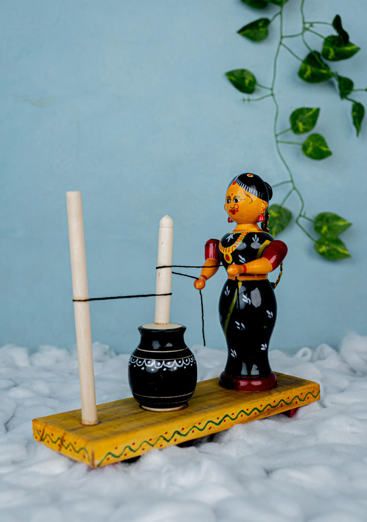 Kondapalli - Butter Lady - 8 inch - WL5367