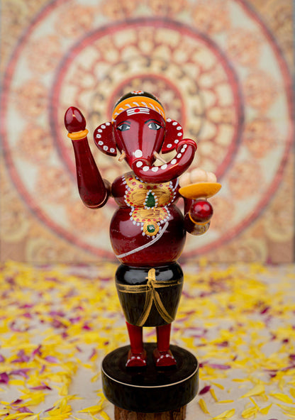 Kondapalli - Standing Ganesha - 7 inch - WL5368
