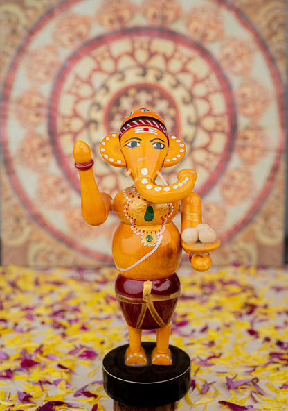 Kondapalli - Standing Ganesha - 7 inch - WL5368