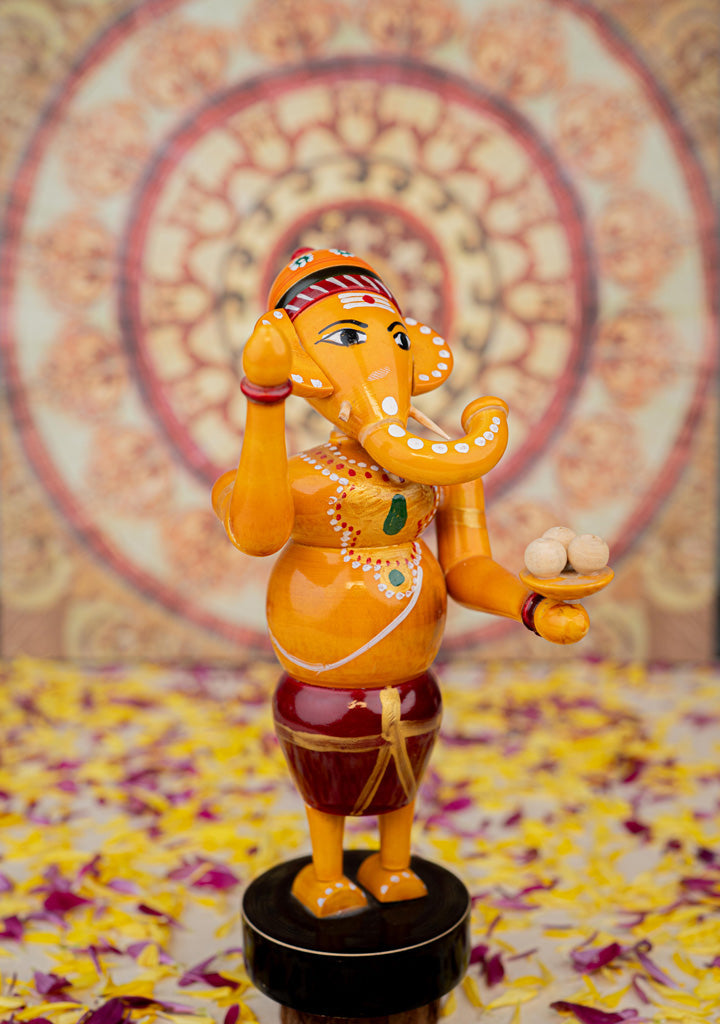 Kondapalli - Standing Ganesha - 7 inch - WL5368
