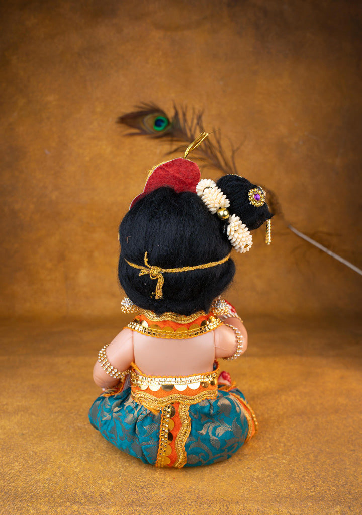 Baby Butter Krishna Doll - 11 inch - WL5371