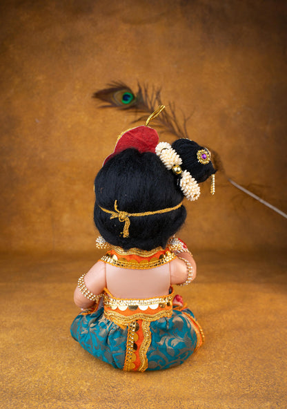 Baby Butter Krishna Doll - 11 inch - WL5371