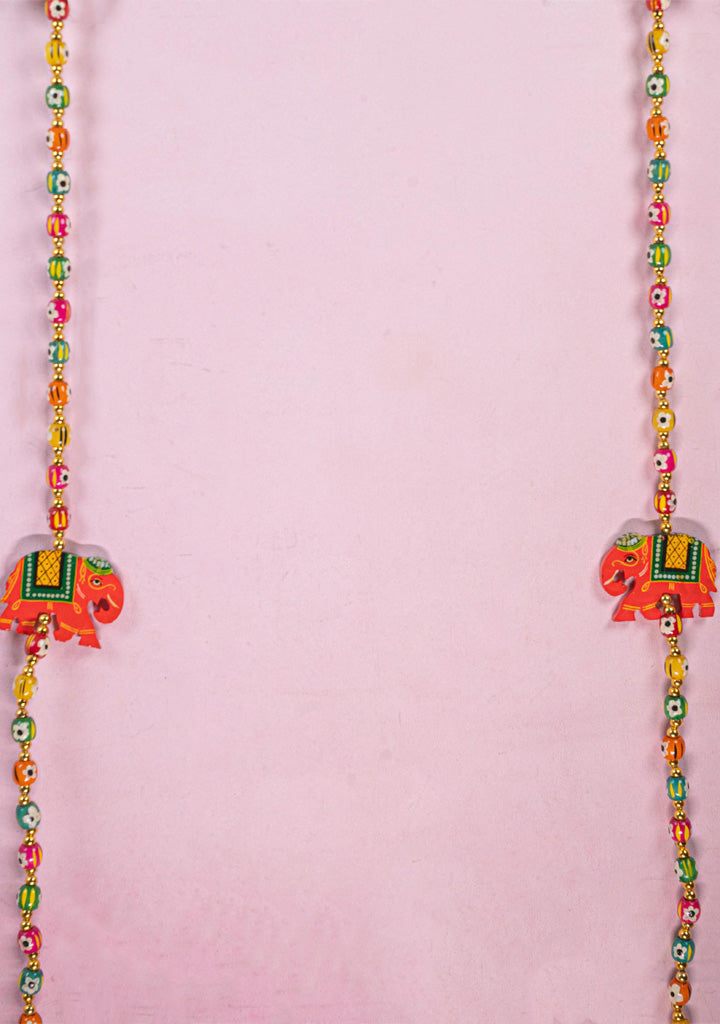 Kondapalli - Elephant Thoran with Bell - Set of 2 - WL5375