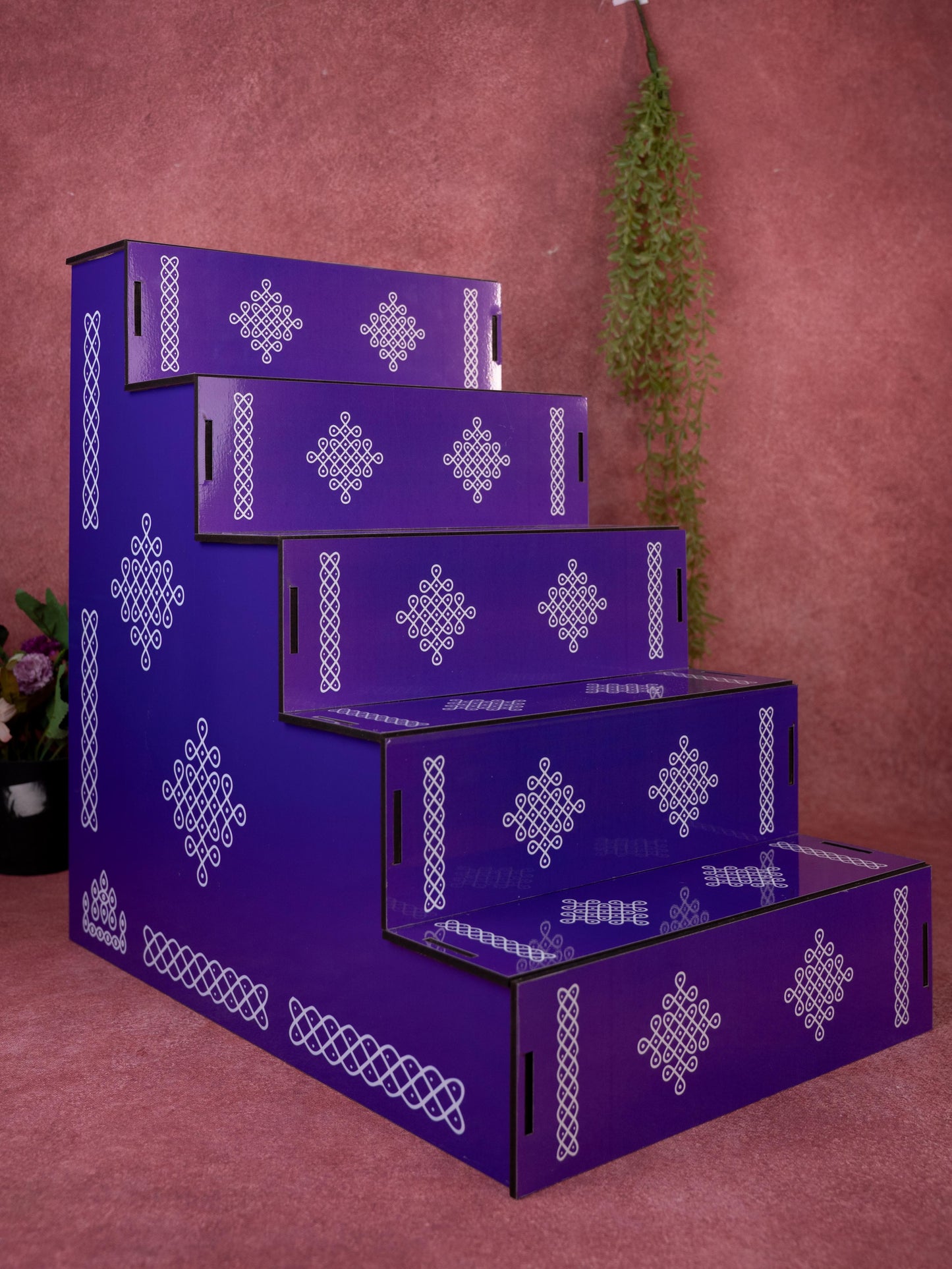 5 Step - Dismantable Golu Padi - Kolam Design - WL5376-2