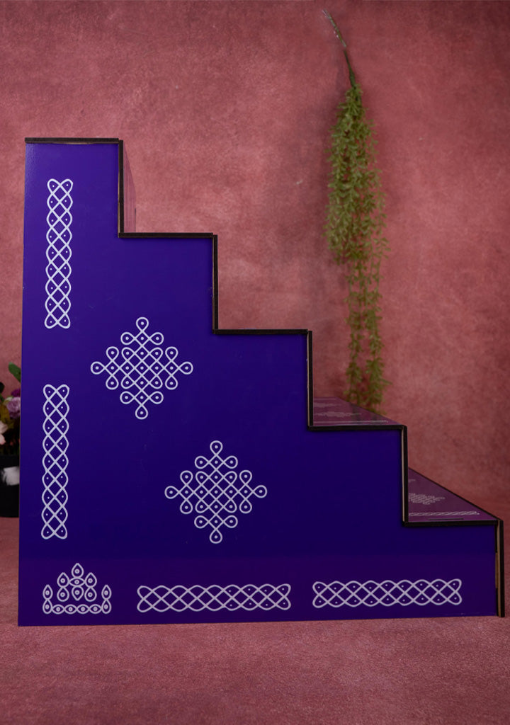 5 Step - Dismantable Golu Padi - Kolam Design - WL5376-2