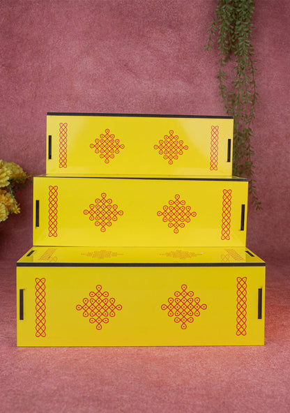 3 Step - Dismantable Golu padi - Lakshmi Design - WL5377-1