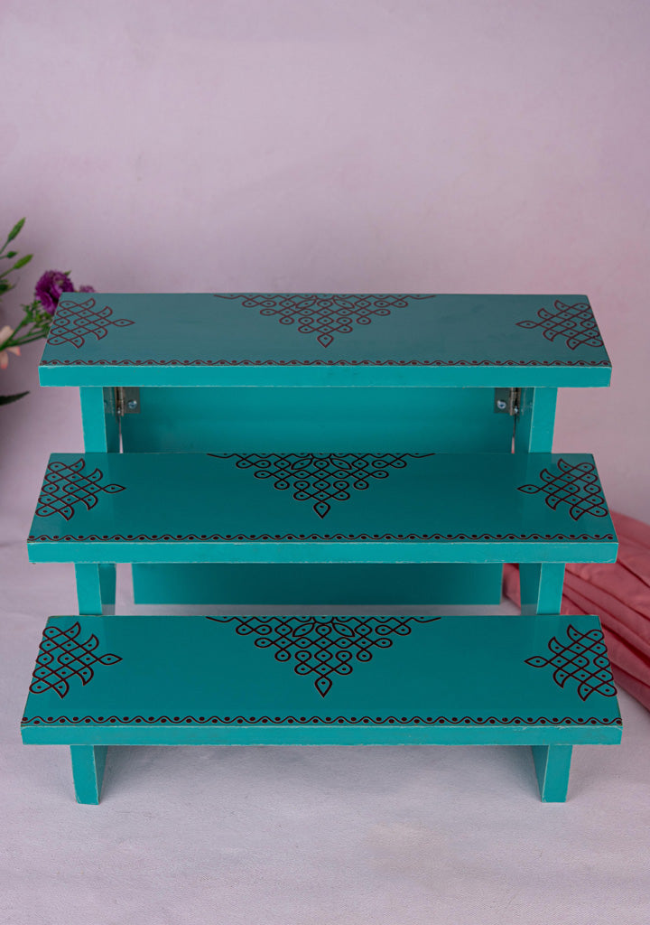 3 Step Golu Padi with Kolam Design - WL5379