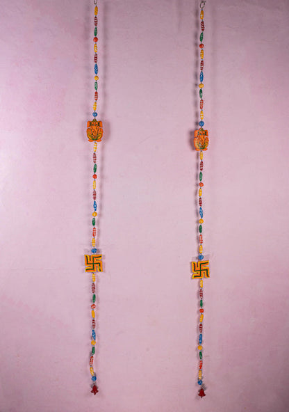 Kondapalli - Ganesha Thoran with Bell - Set of 2 - WL5381