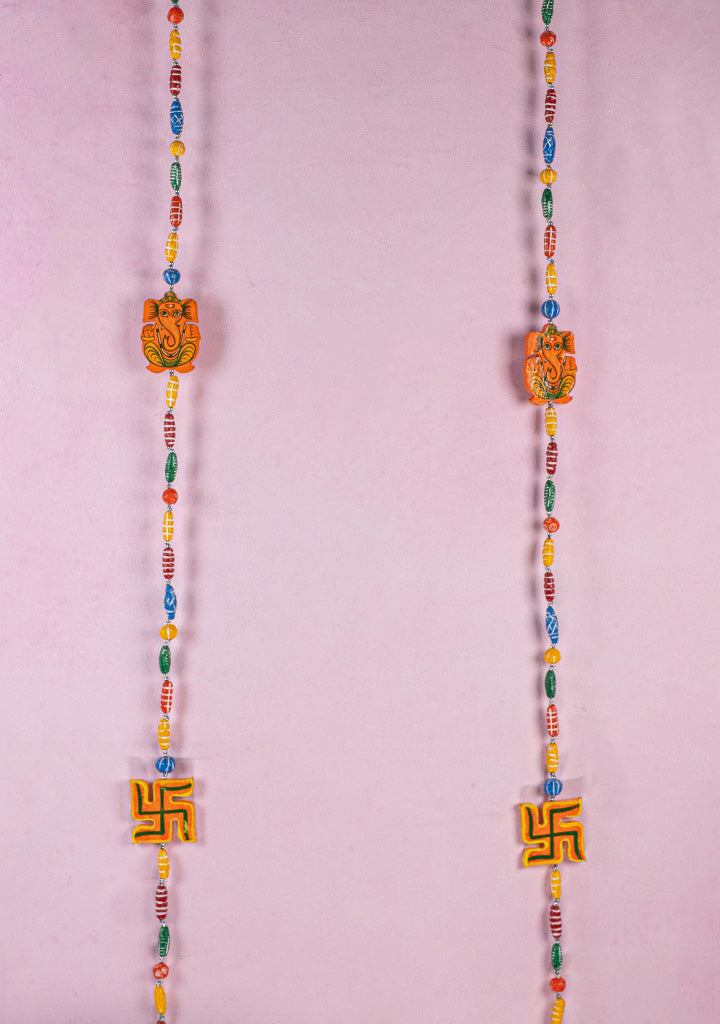 Kondapalli - Ganesha Thoran with Bell - Set of 2 - WL5381