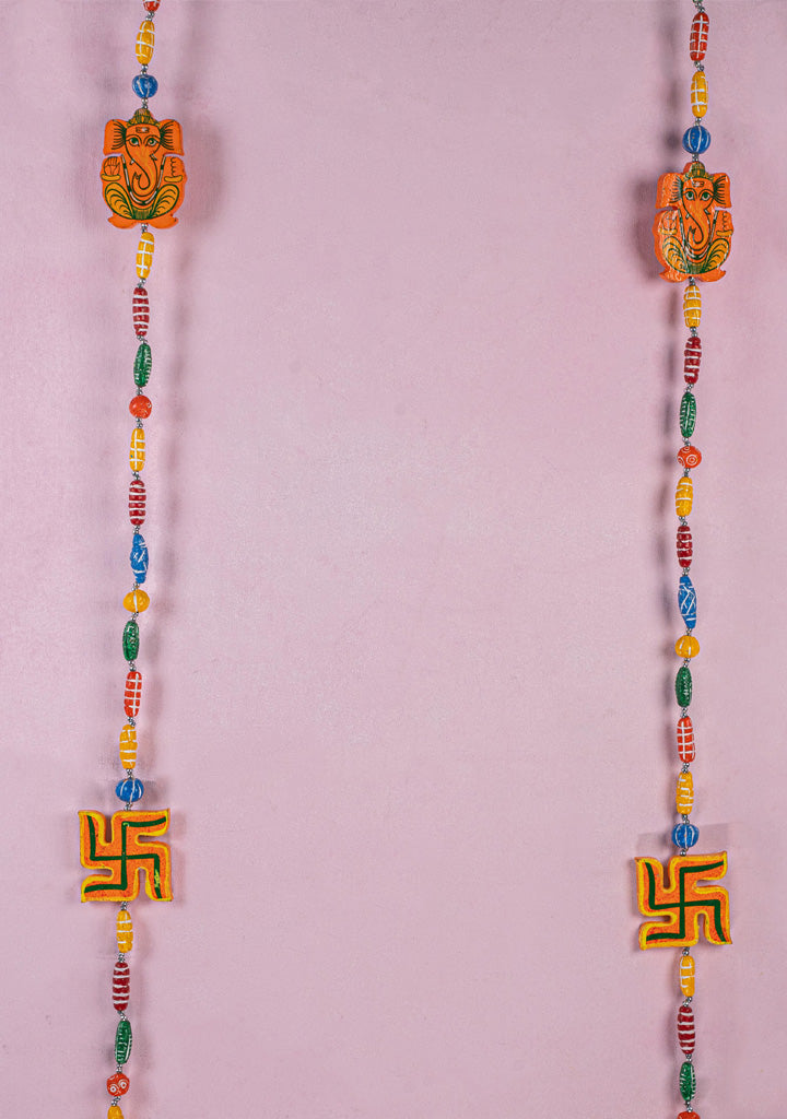 Kondapalli - Ganesha Thoran with Bell - Set of 2 - WL5381
