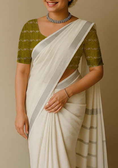 Raw Silk Blouse Bit - Set of 10 - Assorted Colors - WL5382