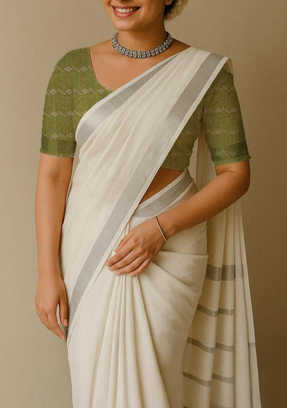 Raw Silk Blouse Bit - Set of 10 - Assorted Colors - WL5382
