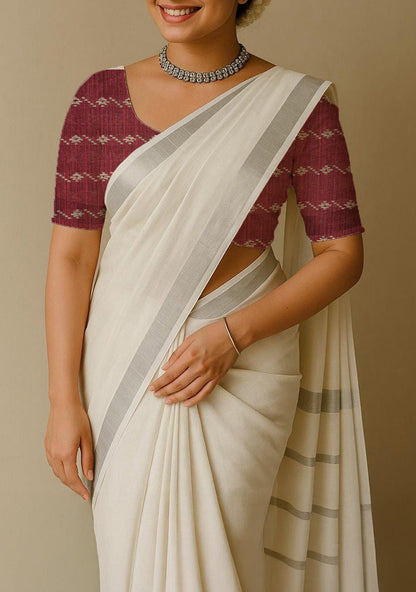 Raw Silk Blouse Bit - Set of 10 - Assorted Colors - WL5382