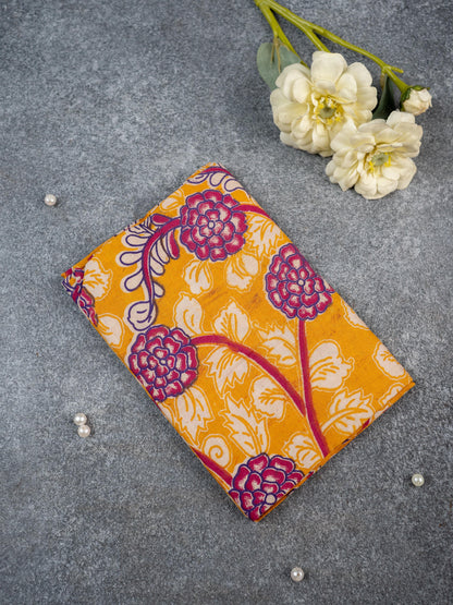 Kalamkari Blouse Bit - Set of 10 - Assorted - WL5392