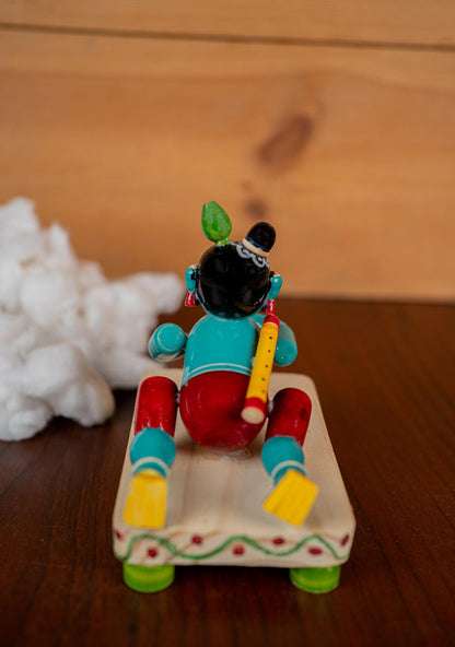 Kondapalli - Crawling Krishna with Butter Pot - 6 inch - WL5397