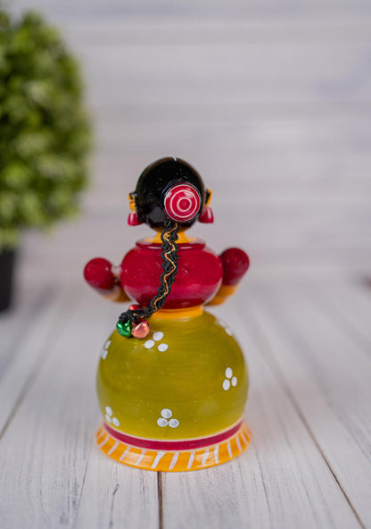 Kondapalli - Lady Butta Bomma - 5 inch - WL5398