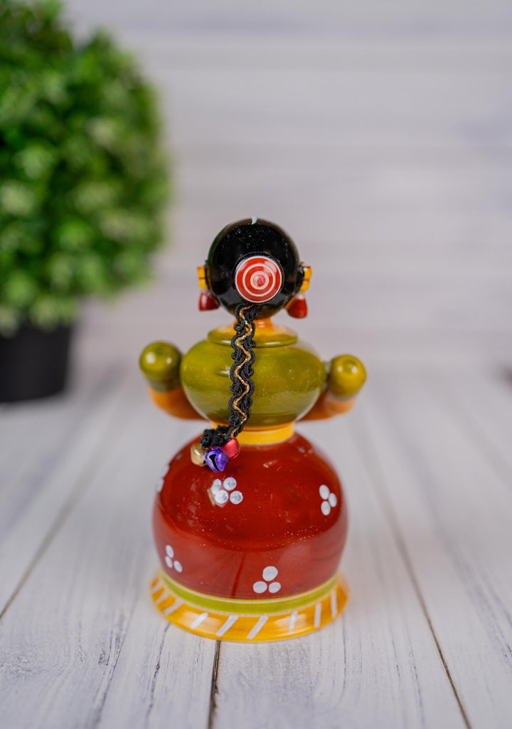 Kondapalli - Lady Butta Bomma - 5 inch - WL5398