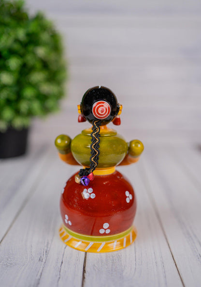 Kondapalli - Lady Butta Bomma - 5 inch - WL5398