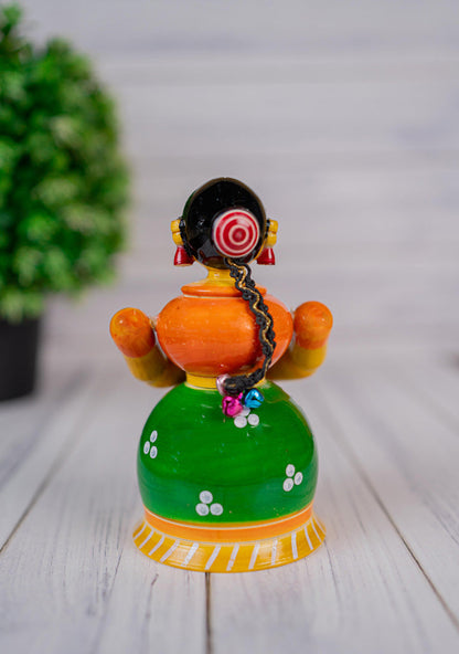 Kondapalli - Lady Butta Bomma - 5 inch - WL5398