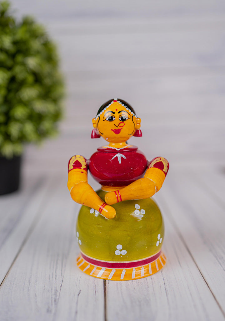 Kondapalli - Lady Butta Bomma - 5 inch - WL5398