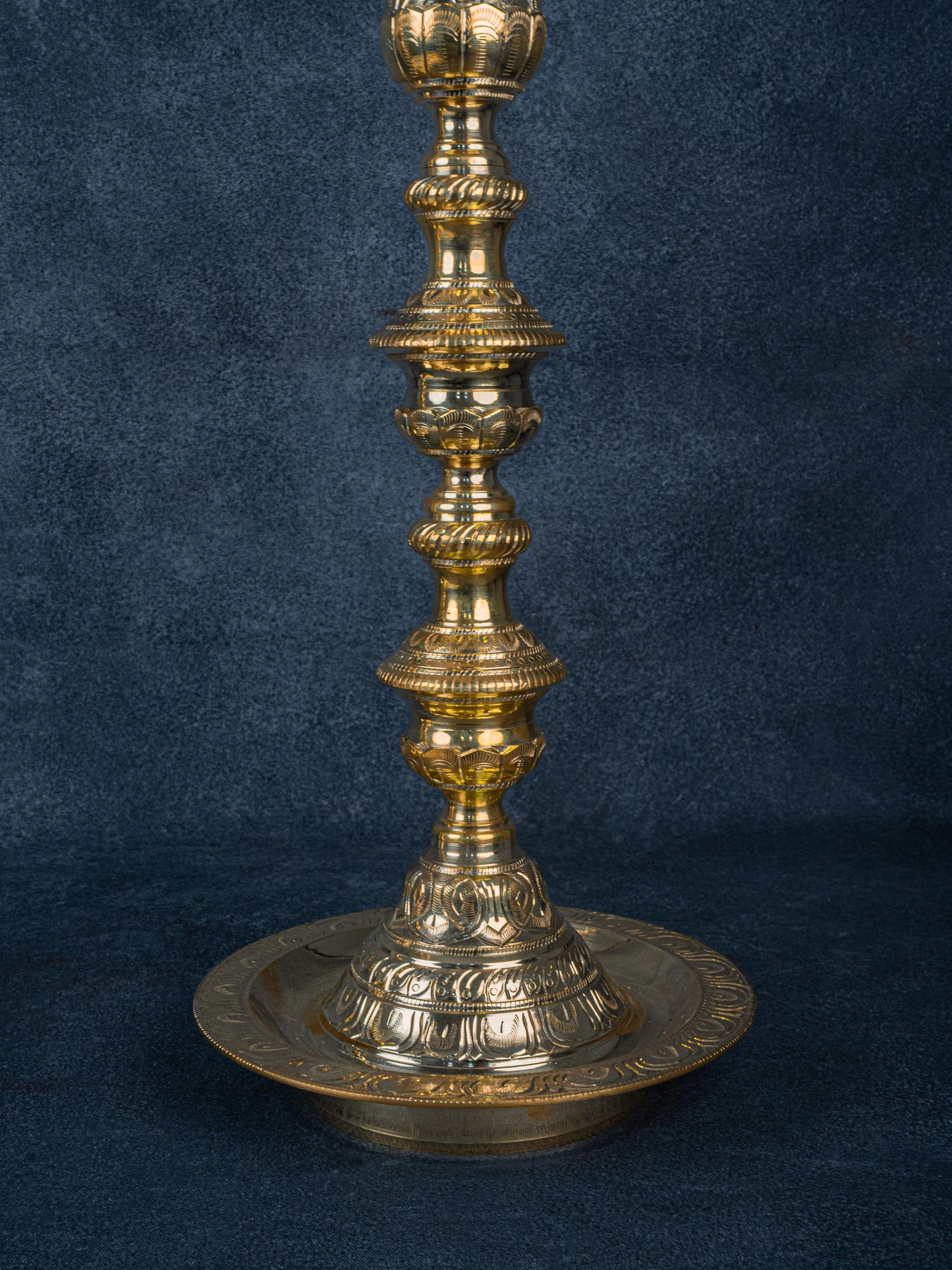 Brass Annapakshi Kuthu Vilakku - 39 inch - WL5410