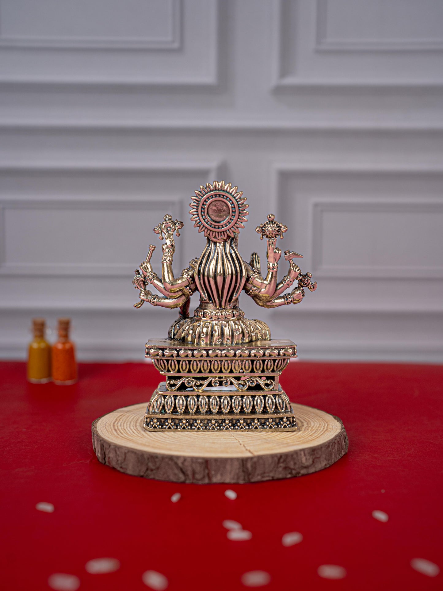 Brass Antique Varahi Idol - 4 inch - WL5417