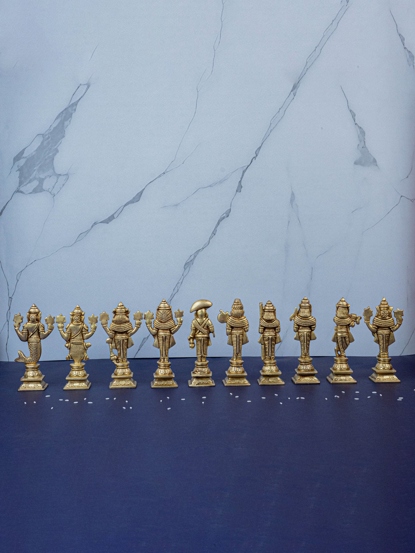 Brass Dasavatharam Idols - 5 inch - WL5427