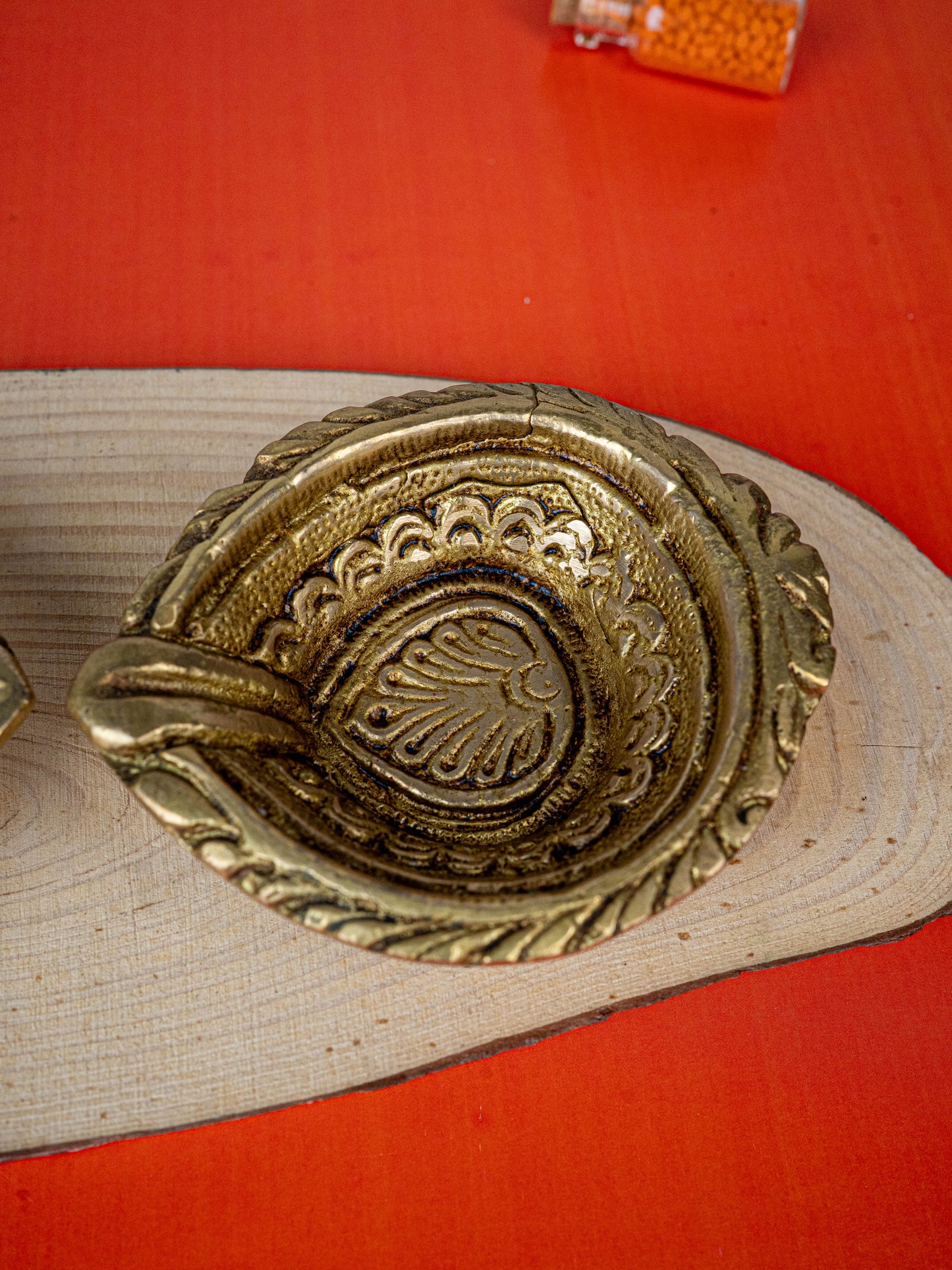 Brass Diya - Set of 2 - 3 inch - WL5455