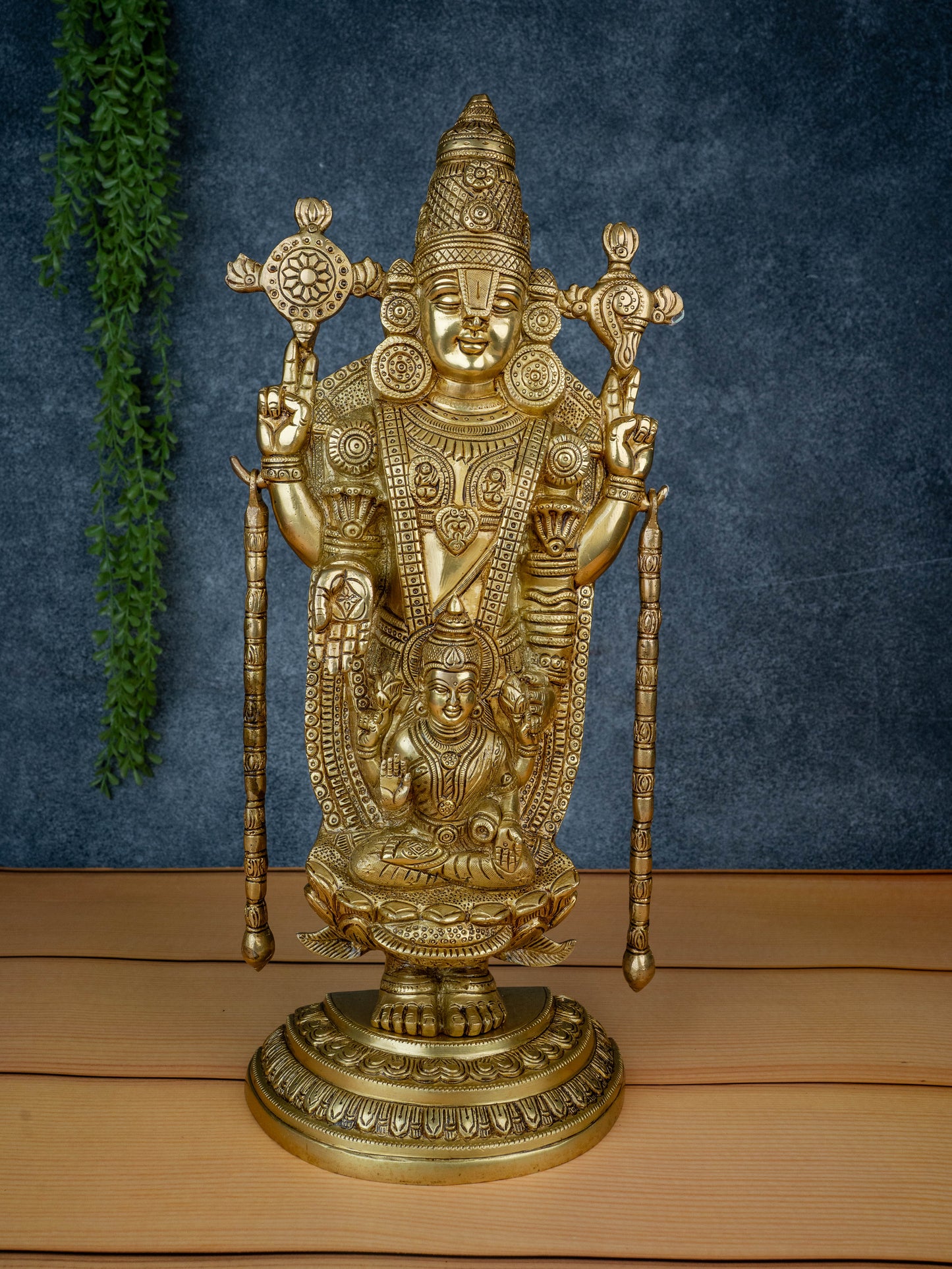 Brass Tirupathi Idol - 19 inch - WL5469