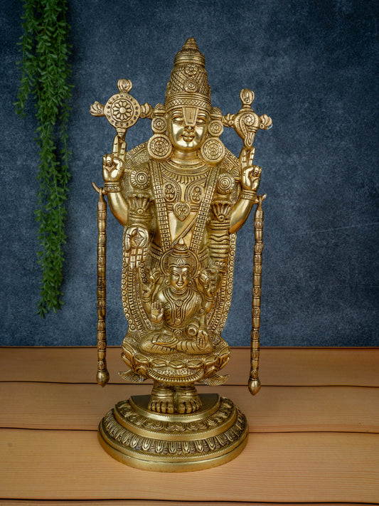 Brass Tirupathi Idol - 19 inch - WL5469