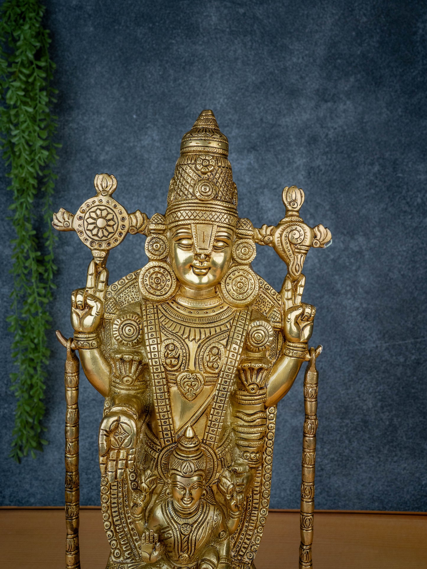 Brass Tirupathi Idol - 19 inch - WL5469