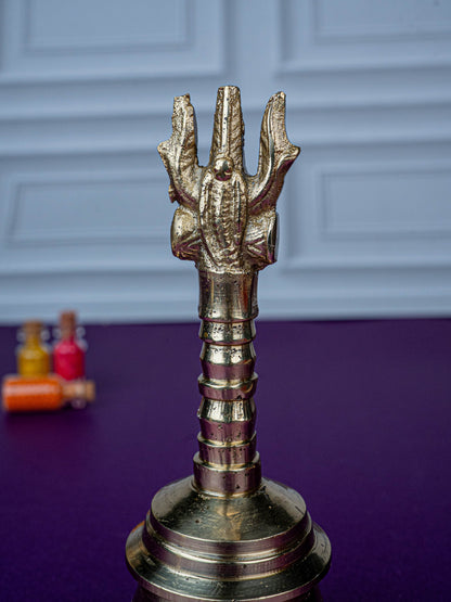 Brass Bell with Choolam - 5 inch - WL5476