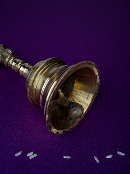 Brass Bell with Choolam - 5 inch - WL5476
