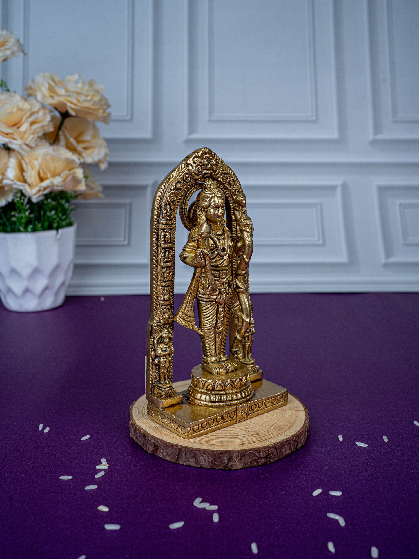 Brass Ram Lalla Idol - 6 inch - WL5478