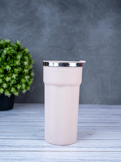 Insulated Mug with Lid - 6 inch - Pink - WL5492-3