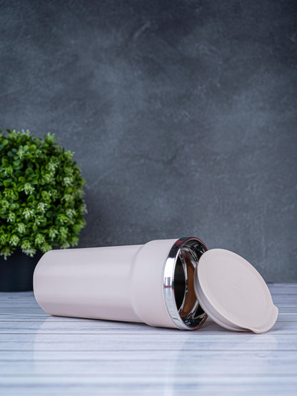 Insulated Mug with Lid - 6 inch - Pink - WL5492-3
