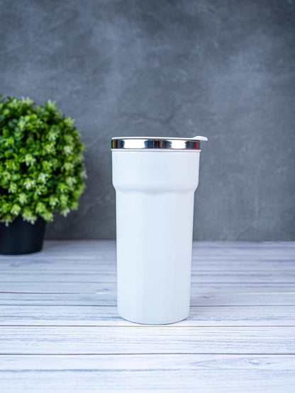 Insulated Mug with Lid - 6 inch - Grey - WL5492-2